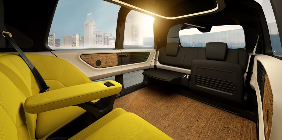 Интерьер Volkswagen Sedric Сoncept 2017 года  (фото 11 из 19)